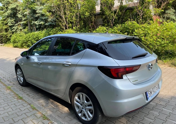 Opel Astra cena 52900 przebieg: 97600, rok produkcji 2020 z Warszawa małe 92